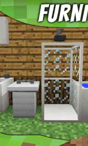 Mod furniture. Furniture mods for Minecraft PE 2