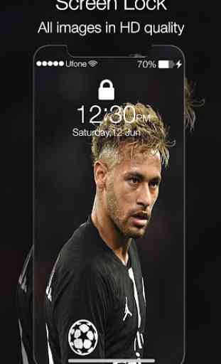Neymar Screen Lock PSG 3