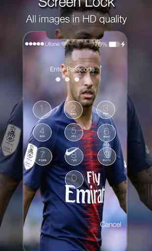 Neymar Screen Lock PSG 4