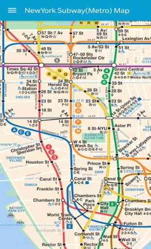 nyc subway map (newyork Metromap) 2