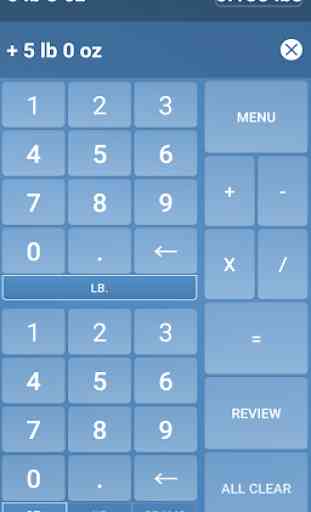 Pounds and Ounces Calculator 1