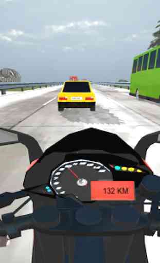 RC Motorcycle - Freeway Traffic - Tilt Rider 4