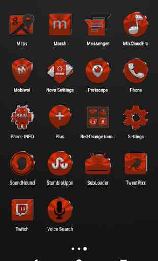 Red Orange Icon Pack ✨Free✨ 4