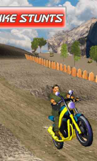 Sentiers de vélo de montagne 3D 2