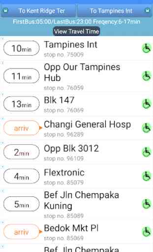 SG Bus / MRT Tracker 2