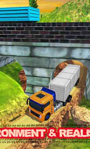 Simulateur de camion de transport offroad 3