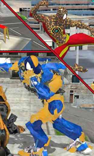 Spider Robot Sim-Amazing Spider Grand Robot Battle 2