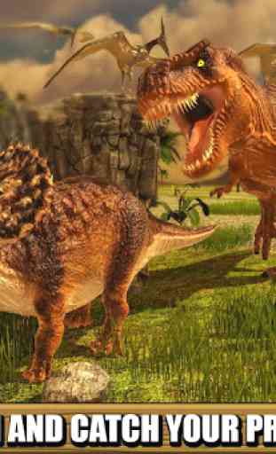 T-Rex furieux: simulateur de dinosaures 4