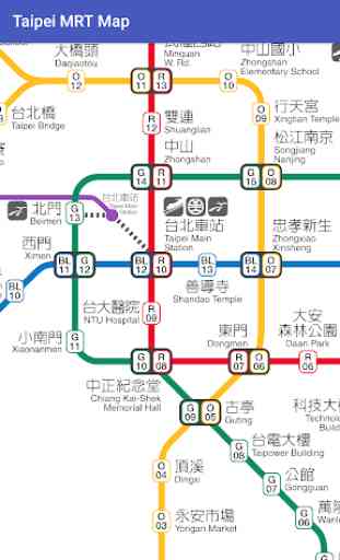 Taipei MRT Map 2