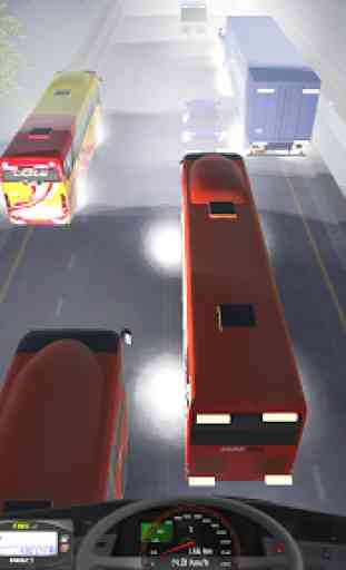 Telolet Bus 3D Trafik Racing 3