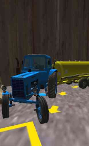 Toy Tractor Driving 3D 3