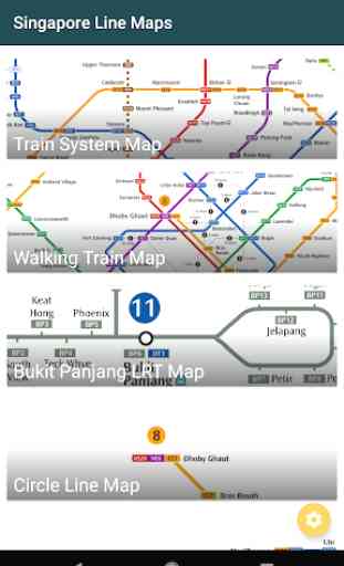 Train Map: Singapore (Offline) 1