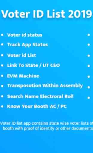 Voter ID Card Online : Voter List 2019 1