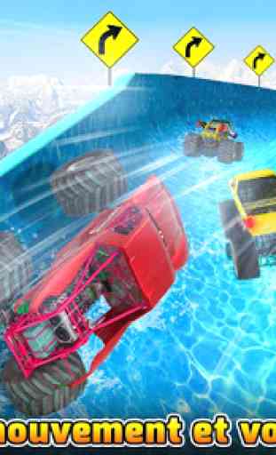 Water Slide Monster Truck Race 2