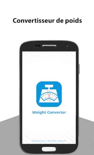 Weight Converter - Un convertisseur d'unité 1