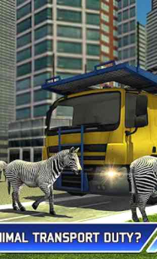 Zoo Animal Transport camion 3D Avion Transporteur 1