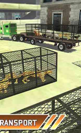 Zoo Animal Transport camion 3D Avion Transporteur 3