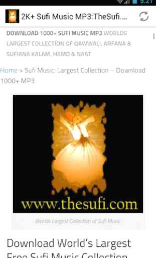5000 Sufi Music MP3: TheSufi.com 1