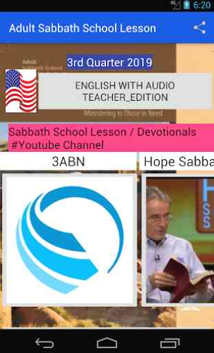 Adult Sabbath School Lesson -  Adventist Church 2