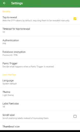 andOTP - Android OTP Authenticator 2