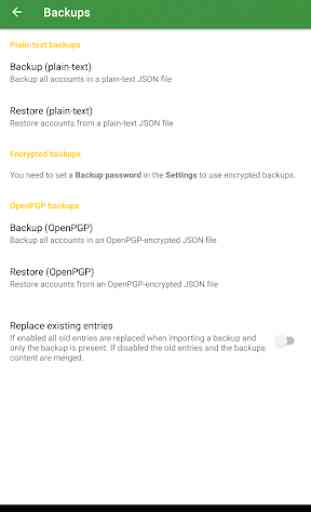 andOTP - Android OTP Authenticator 3