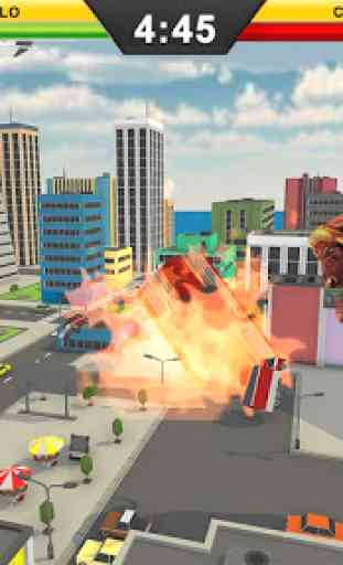 Angry Bull Rampage: Attaque de Bull Simulator City 2