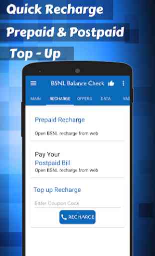 App for BSNL Recharge & BSNL balance check 2