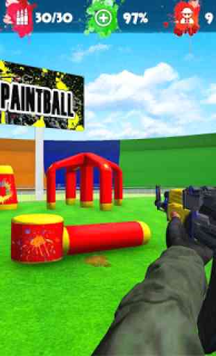 Arena Battleground : Free Paintball Shooting Games 3