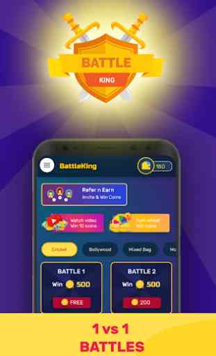 BattleKing - Play Battles | Win Free Paytm Money 1