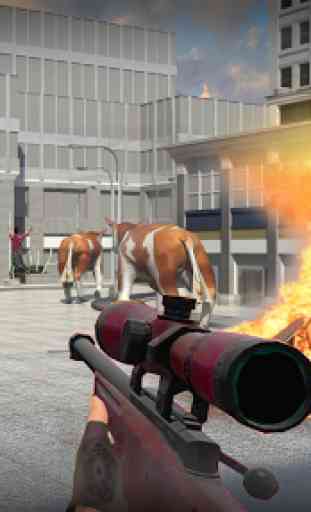 Bull Attack game: Bull shooting 2019 3
