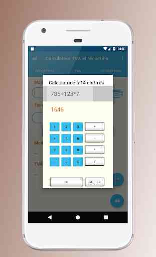 Calculateur TVA et réduction 2
