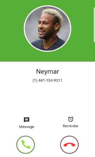 Call from Neymar Simulation 1