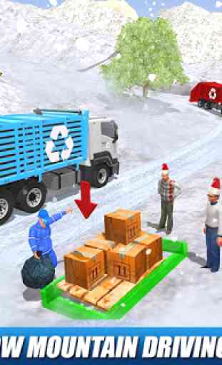 Camion à ordures Offroad: Jeux de conduite 1