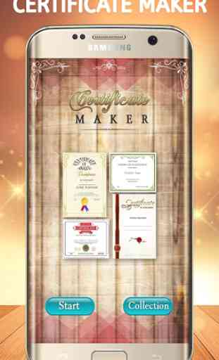 Certificate Maker app pro 1