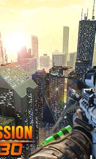 City Sniper 3D FPS 2019: Jeux de tir gratuits 3