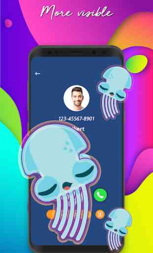 Color Call - Color Phone Flash & Call Screen Theme 4