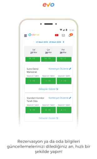 EVO App – Etstur ve Odamax Partners 3