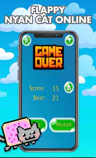 flappy nyan cat online game FREE 4