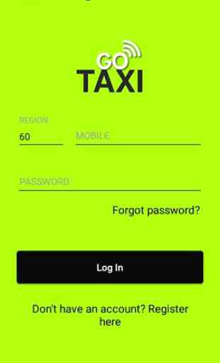 Go - Taxi Booking App 1