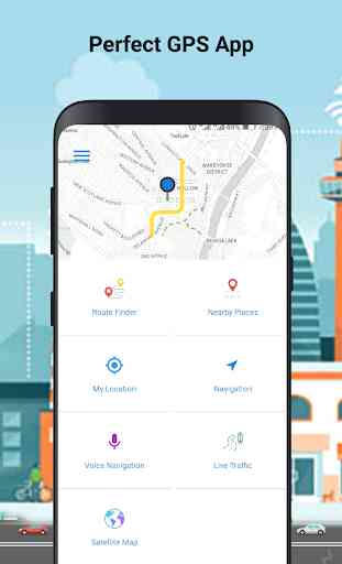 GPS Maps Voice Navigation & Best Route Finder 1