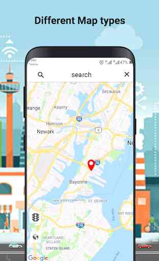 GPS Maps Voice Navigation & Best Route Finder 4