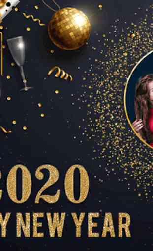 Happy New Year Photo Frame 2020 - Photo Editor 1