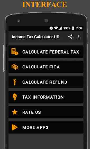 Income Tax Calculator USA 1