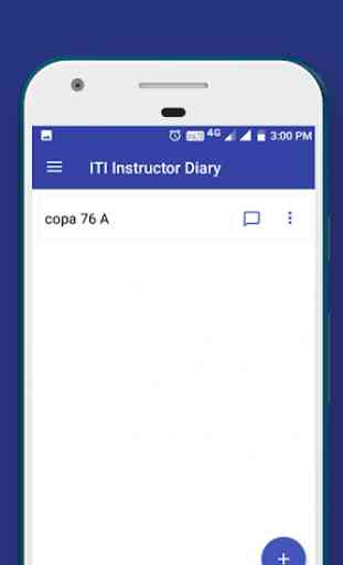 ITI Instructor Diary 1
