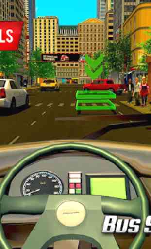 Jeux de conduite en bus urbain: Drive Bus Coach 3D 1