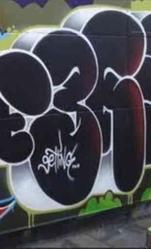 Lettrage graffiti 1