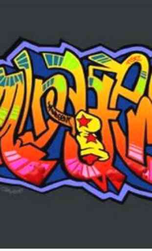 Lettrage graffiti 4