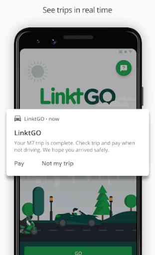 LinktGO. Pay for tolls with just your phone. 3
