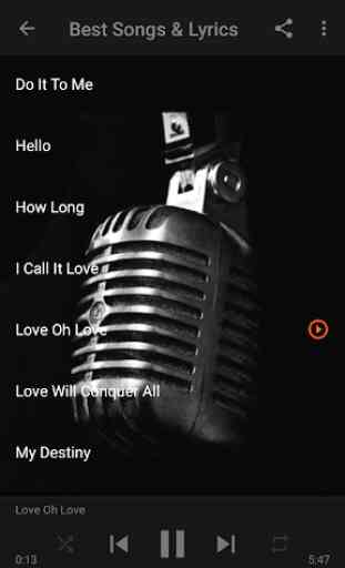Lionel Richie Songs & Lyrics 2