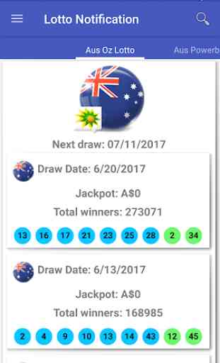 Lotto Notifications 2